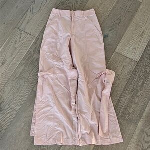 ALO Yoga Pink Wide-Leg Pants